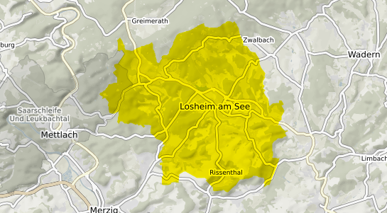 Immobilienpreisekarte Losheim am See